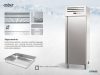 Asber - Professional freezer cabinet 700 literes rozsdamentes 1 ajtós ECN-701 HC L