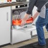 Asber - Dishwasher GE-400RD B DD perisztaltikus öblítő és mosogatószer adagolóval, ürítőszivattyúval