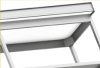 Stalgast -  Rm  Stainless steel table hátsó felhajtással 1500x600x850 mm összeszerelhető