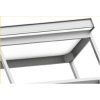 Stalgast -  Rm  Stainless steel table hátsó felhajtással 1800x600x850 mm összeszerelhető