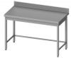 Stalgast -  Rm  Stainless steel table hátsó felhajtással 1500x700x850 mm összeszerelhető