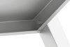 Stalgast -  Rm  Stainless steel table hátsó felhajtással 1600x700x850 mm összeszerelhető