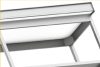 Stalgast - Rm Stainless steel table hátsó felhajtással alsó polccal 600x600x850 mm, összeszerelhető