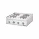 Stalgast - Professional Electric Stove 4 égős asztali 800x700x250 mm 10,4 kW - 9706000