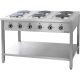 Stalgast - Professional Electric Stove 6 égős 1200x700x850 mm 15,6 kW - 979600