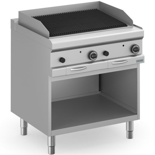 Dexion - Lávaköves grill 800x714x850 mm szabadonálló (DXMPLG78A)