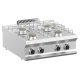 Dexion - Professional gas stove 4 égős 700x730x250 mm asztali (LXFB77TXS)