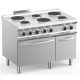 Dexion - Professional Electric Stove 6 kerek égős, sütővel 400V 1100x730x850 mm szabadonálló (LXPR711FE)