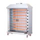 Meltem - Gas Rotisserie chicken cooker, 90 csirkés MF-8